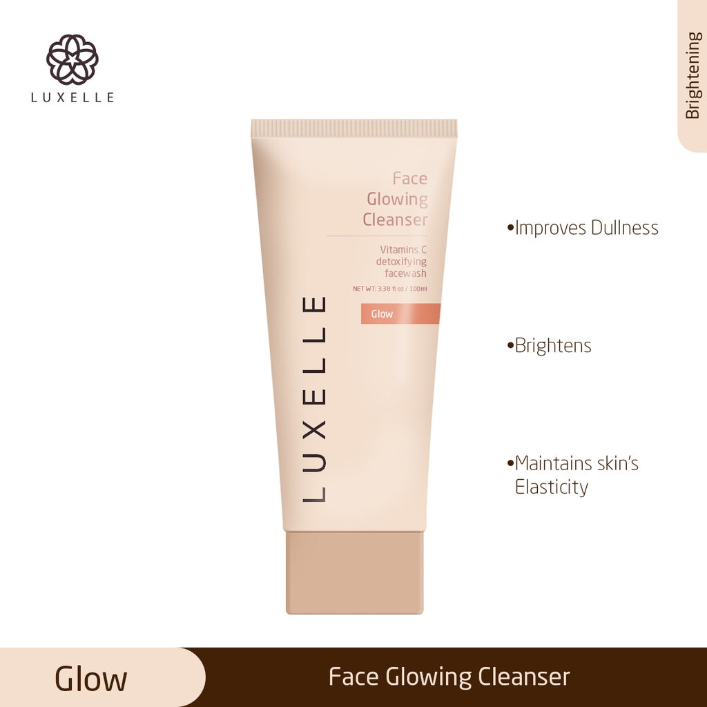 Glowing skin starts with Luxele Cleanser