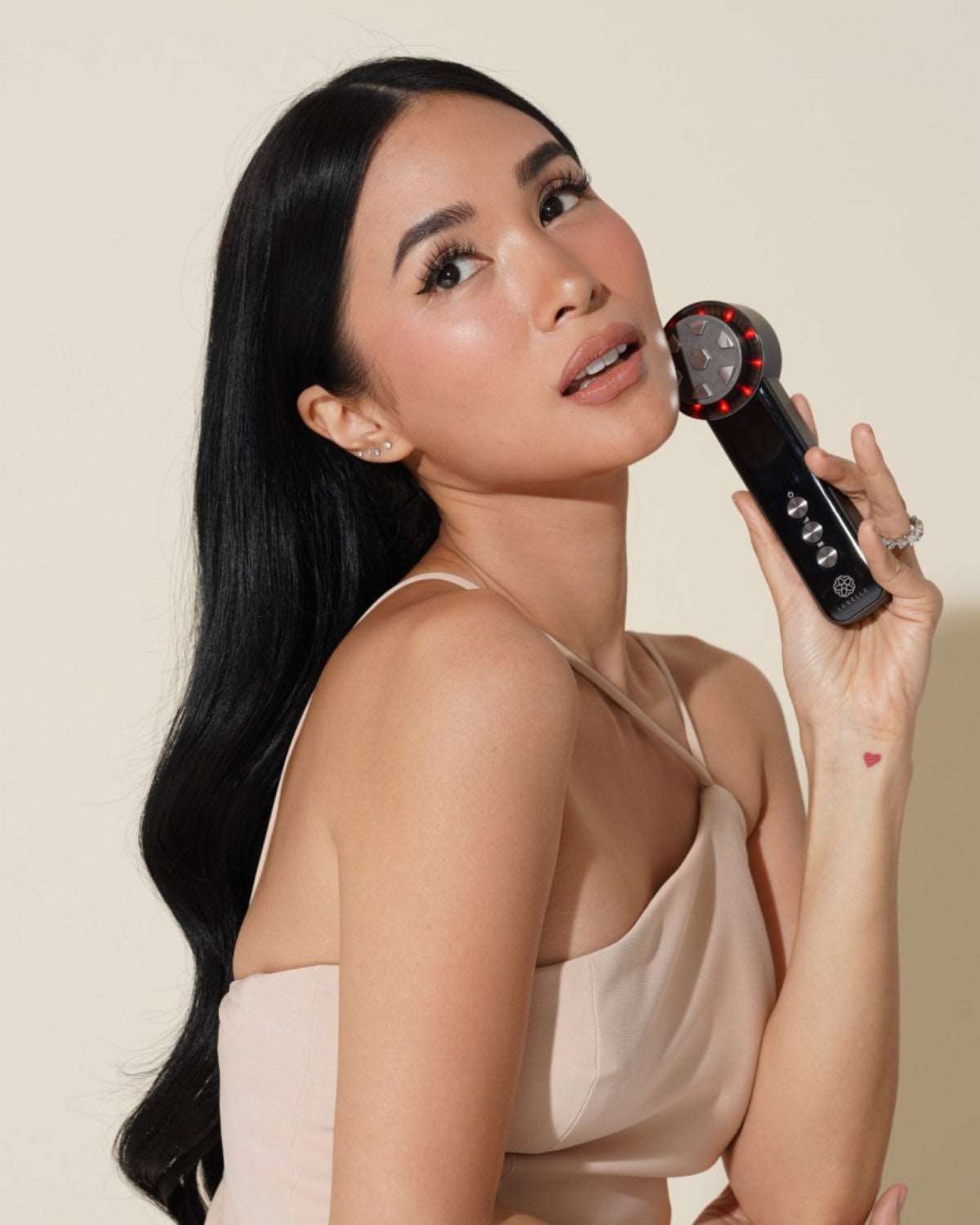 Luxelle Rf Beauty wand model heart evangelista