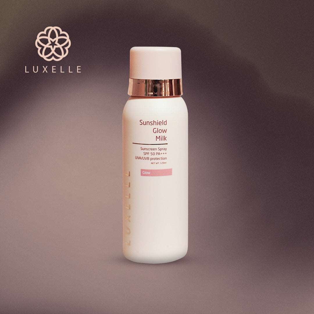 Glow Milk with water-resistant sun protection