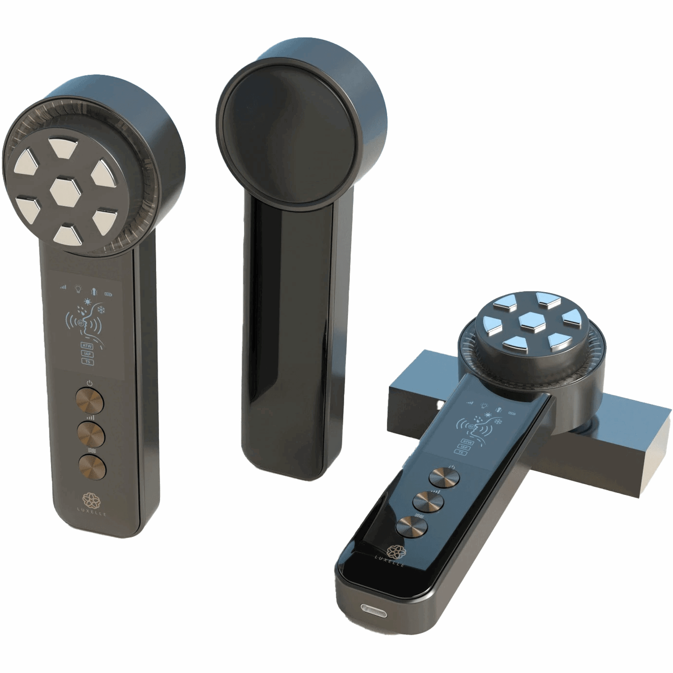 Luxelle RF Beauty Wand collection black