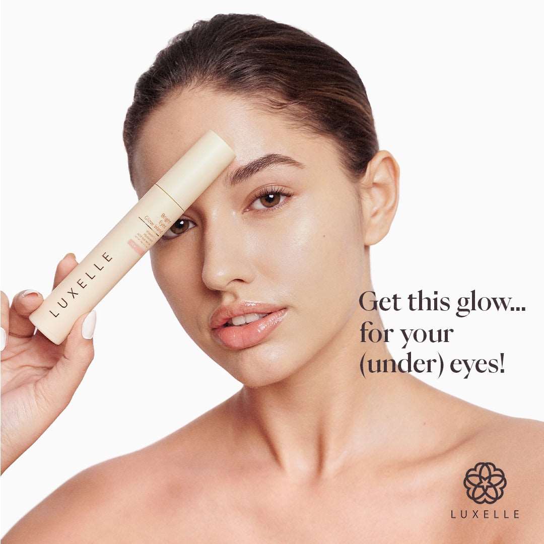 Luxelle's under-eye treatment: Vitamin C magic