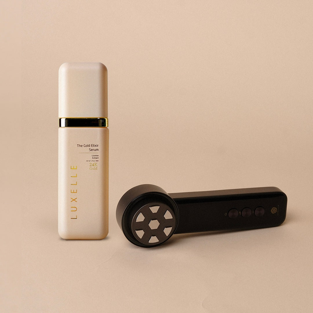 rf Beauty wand device with syrum