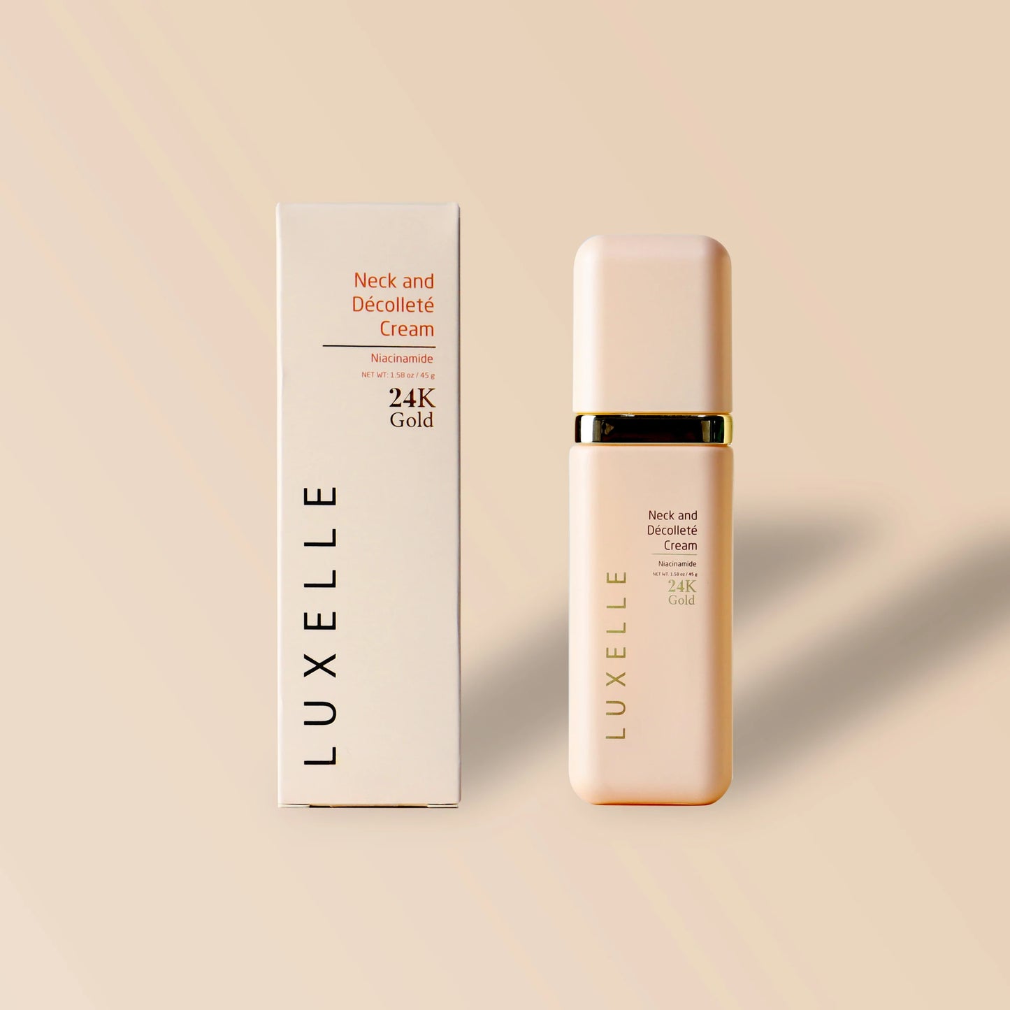 "Golden Elixir: 24K GOLD Neck and Décolleté Brilliance"