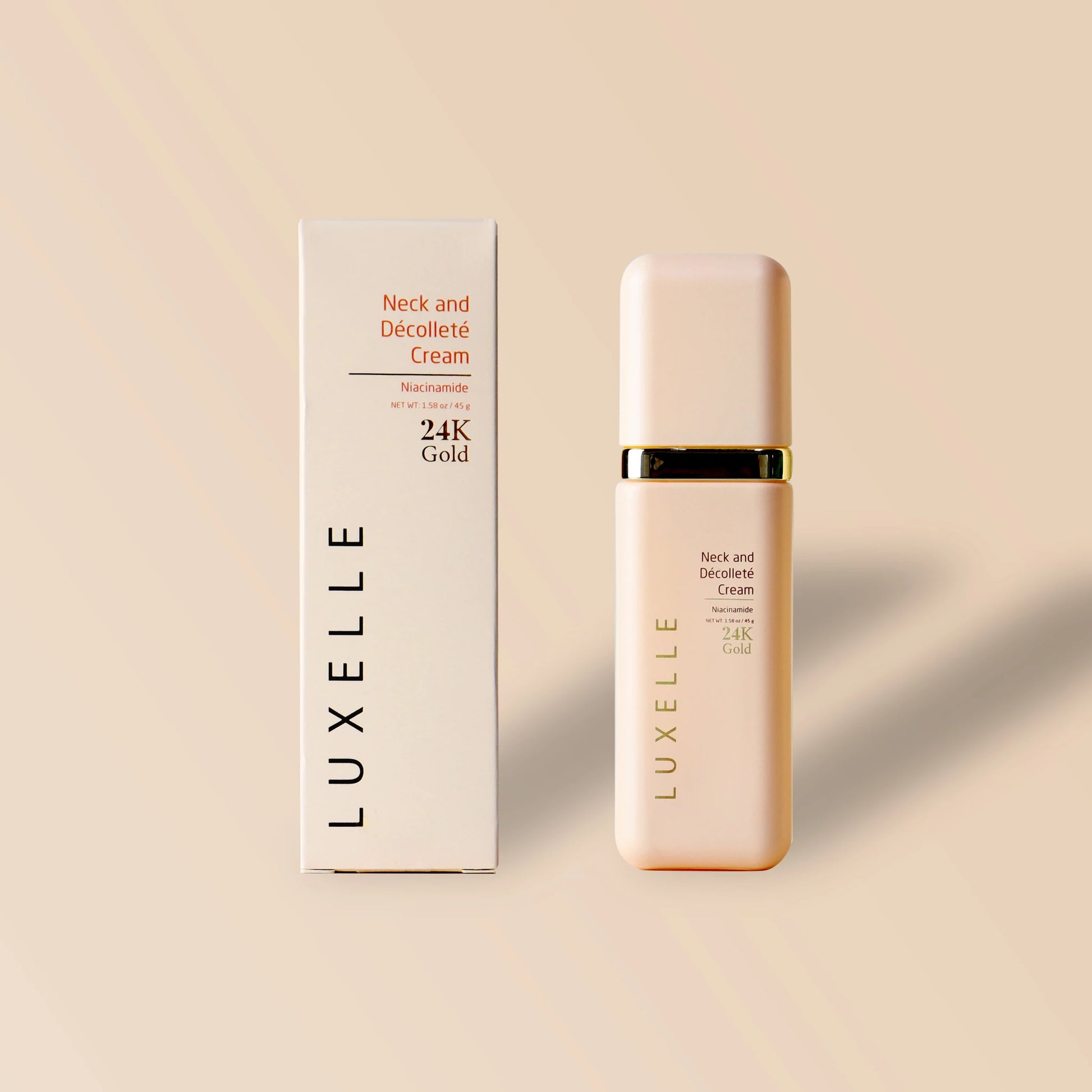 "Golden Elixir: 24K GOLD Neck and Décolleté Brilliance"