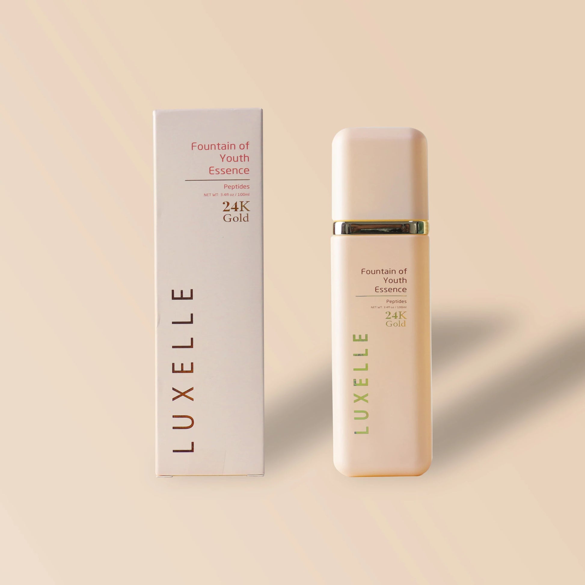 Gold-infused radiance with Luxelle Fountain of Youth