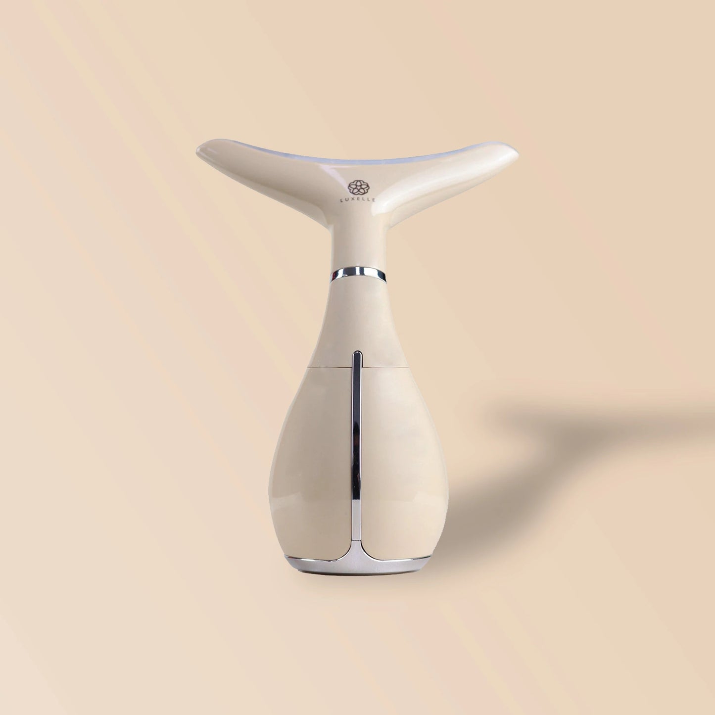 Luxelle Neck and Face Anti-Wrinkle Massager Collagen synthesis for reduced wrinkles and scars.