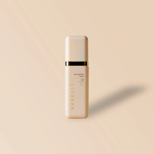 Luxelle Gold Elixir Serum: Ageless radiance in a bottle